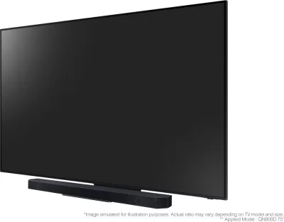 Altoparlant Samsung HW-Q930D EN soundbar me subwoofer dhe altoparlantë të pasëm, e zezë