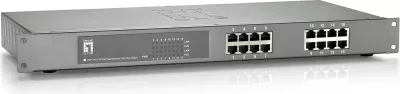 Switch LevelOne FEP-1612, 16-Port PoE, Fast Ethernet, 150W