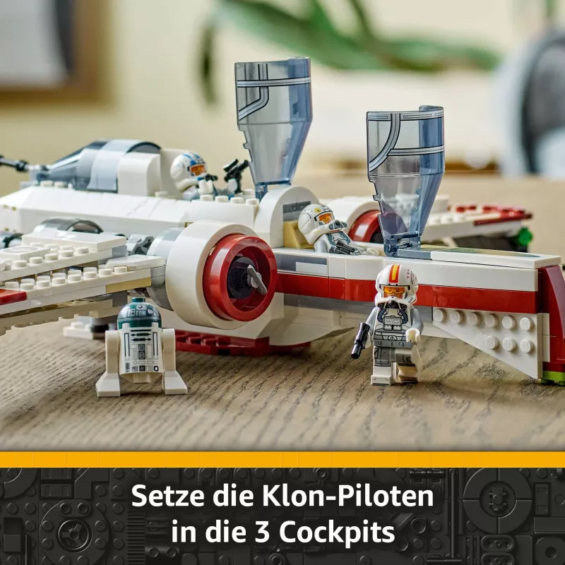 Set ndërtimi LEGO Star Wars ARC-170 Starfighter, shumëngjyrësh