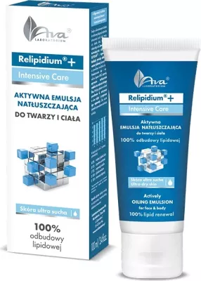 Emulsion për fytyrë dhe trup Ava Laboratorium Relipidium+ Active Emollient për femra 100ml