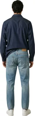 Overshirt këmishë për meshkuj Gianni Lupo GN21822, denim [Madhësia: XL]