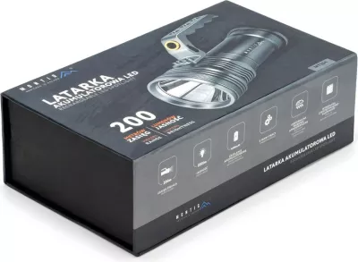 Elektrik dore Montis MT154, LED, 4000 mAh, Alumini, Gri