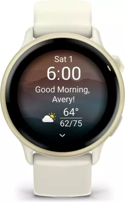 Smartwatch Garmin vivoactive 6 bone lunargold