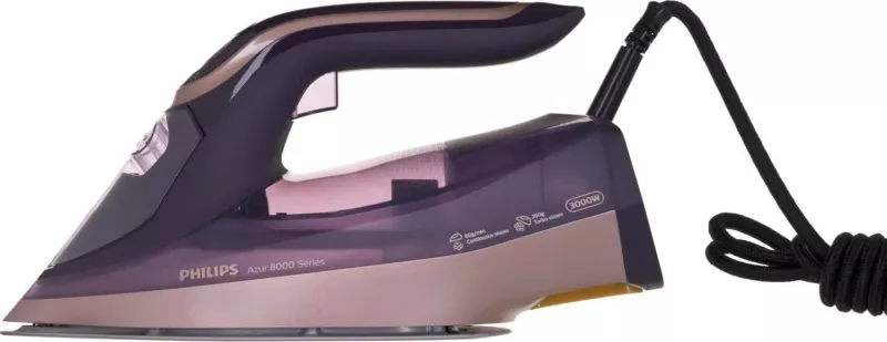 Hekur Philips Azur 8000 DST8040/30, 3000W, ngjyrë vjollcë