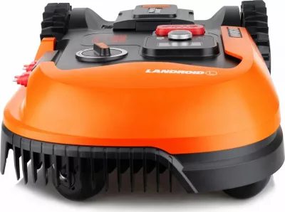 Robot kositës bari Worx Landroid L800 WR148E, 1000 m², 20V 2Ah, WiFi/Bluetooth, portokalli/zi