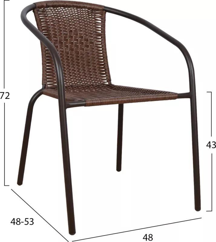 Karrige për jashtë Camel FH5015.02, 48x48-53x72 cm, e kaftë