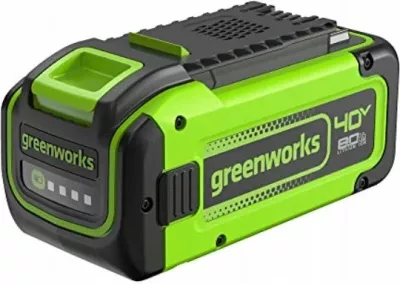 Bateri Li-ion 40V 8Ah Greenworks G40B8, e gjelbër/zezë