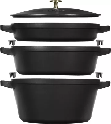 Staub La Cocotte 4.2 L Round Cast iron Casserole baking dish