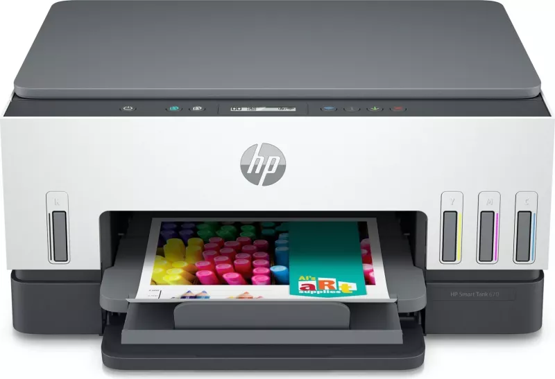 Printer HP Smart Tank 670, All-in-One, Wi-Fi, Ngjyrë