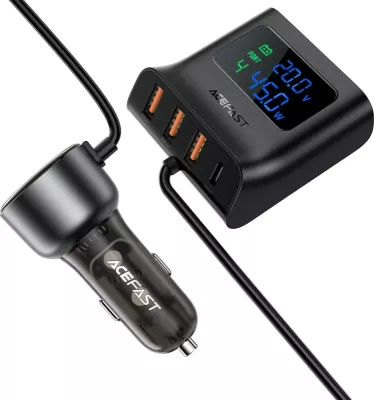 Karikues makine Acefast B11, 138W, 6 porta USB-A/USB-C, i zi