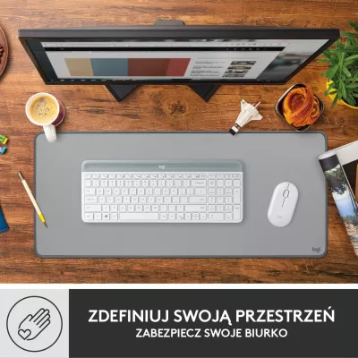 Mauspad Logitech Studio Series 956-000052 70x30cm, gri e mesme