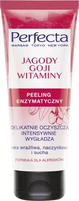 Peeling enzimatik për fytyrë Perfecta Goji Berries & Vitamins për femra, 75ml