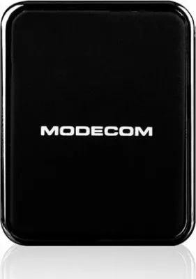 Mbajtës magnetik për celular Modecom UT-MC-SHCM-01 me karikim induktiv, për grilë ventilimi, universal, argjend