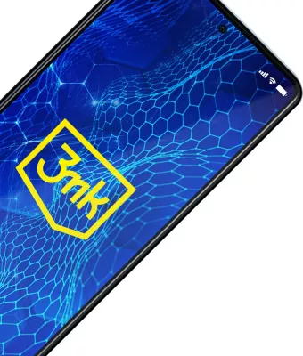 Xham i temperuar 3mk HardGlass Lite për Xiaomi Redmi Note 12 Pro/Pro+, 9H, i zi