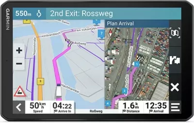 Navigacion Garmin DEZL LGV810, 32GB, 9", i zi