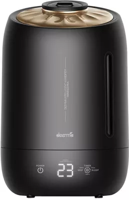 Lagështues ajri ultrasonik Deerma F600, 5L, me aromaterapi, i zi