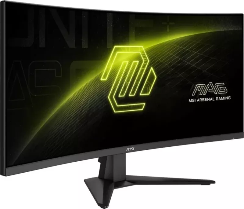 Monitor MSI MAG 346CQ, 34 inch, UWQHD, 180Hz, VA, i zi
