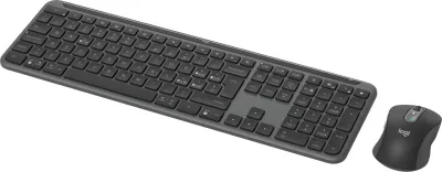 Set maus e tastierë Logitech SIGNATURE SLIM COMBO MK950, wireless, full-size, Bluetooth, bardhë