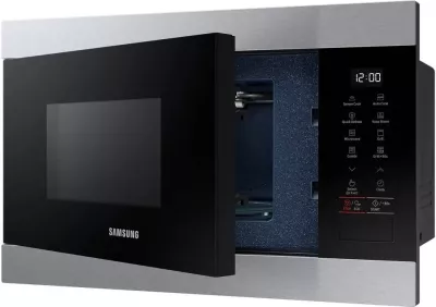 Furrë me mikrovalë e inkorporueshme, Samsung, MG22M8274AT/E2, 22L, grill, 850W, kontroll me prekje, e zezë/inoks