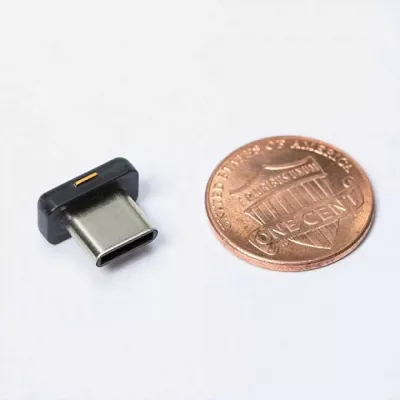 Çelës sigurie Yubico YubiKey 5C Nano, USB-C, i zi