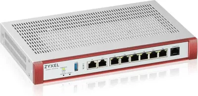 Firewall Zyxel USG FLEX 200H, 5 Gbit/s, 1.2 Gbit/s, 2000 Mbit/s, 58.75 BTU/h, IKEv2, IPSec, SSL, Wired