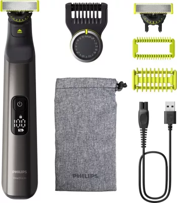 Makinë rroje Philips OneBlade Pro 360 QP6552/15, për fytyrë dhe trup, Krom