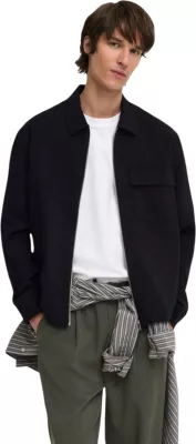 Jakne overshirt për meshkuj Only & Sons Onswill Reg 0292 Zip 22038673, e zezë [Madhësia: L]