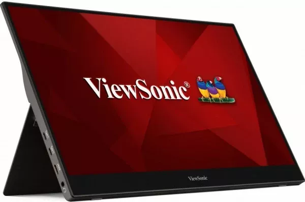 Monitor portativ ViewSonic TD1655 16:9 FHD IPS Touch 15.6" silver