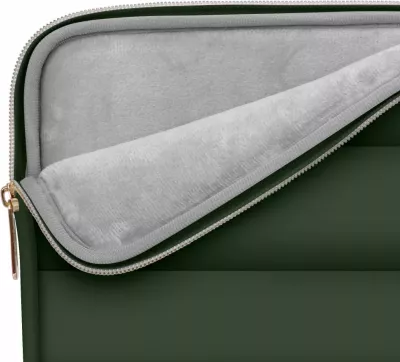 Mbështjellës laptopi Tech-Protect Puffy 13-14 inç me çantë aksesorësh, ulliri