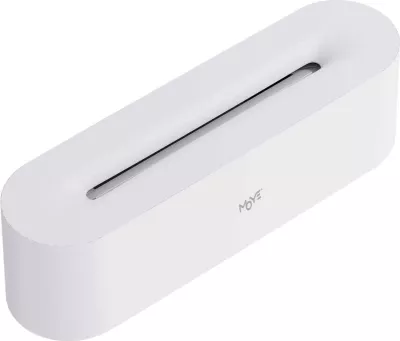 Diffuzor aromash Moye Oval Mist, ultrasonik me LED efekt flake, USB-C, i bardhë
