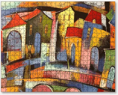 Puzzle 500 copa, Evila Originals, shumëngjyrësh, PZL_0131_500