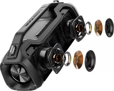 Altoparlantë Tracer BigBoy TWS 40W bluetooth të zi