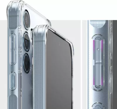 Mbështjellës Ringke Fusion për Samsung Galaxy A55 5G, Transparent