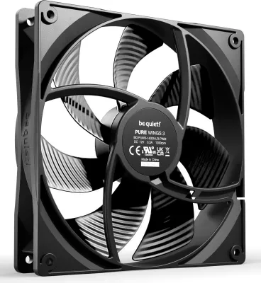 Ventilator kase Be Quiet! Pure Wings 3 Reverse 3-Pack 140mm PWM zi