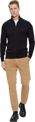 Xhemper kardigan për meshkuj Tommy Hilfiger MW0MW28050, i zi [Madhësia: M]