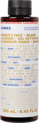Xhel për fytyrë dhe mjekër Korres Athenian Grooming për meshkuj 250ml