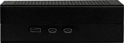 Kasë alumini Raspberry Pi PI5, M.2 HAT, e zezë