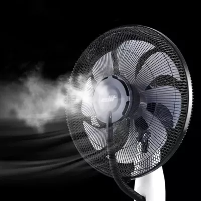 Ventilator me mjegullues Elit FMS-4025WH 16" 75W depozitë uji 2.8L 3 shpejtësi oscilim telekomandë bardhë