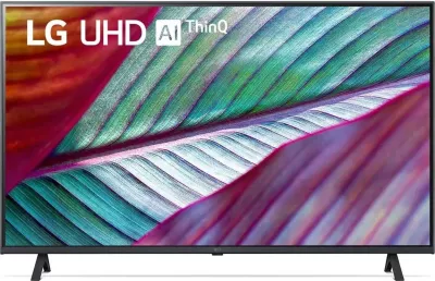Televizor LED LG 43UA75003LA 43" 4K UHD, Smart webOS 23, 60Hz, α5 AI Processor, HDR10/HLG, 3x HDMI, Wi‑Fi, Bluetooth