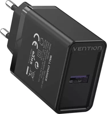 Karikues USB Vention FACB0-EU, 22.5W, i zi