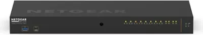 Switch NETGEAR M4250 12-P AV Line POE+, 10 porte Gigabit, rackmount, i zi
