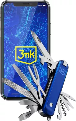 Xham mbrojtës 3mk HardGlass Max Lite për iPhone X, i zi
