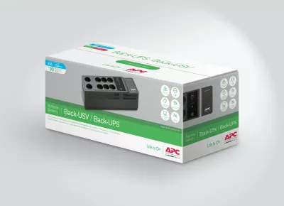 UPS APC Back-UPS BE850G2-GR, 850VA, 2 USB, 8 prizë, e zezë
