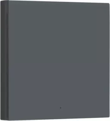 Switch i mençur muri AQARA H1 EU WS-EUK01, Zigbee 3.0, pa tel neutral, single, gri