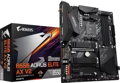 Pllakë amë GIGABYTE B550 AORUS Elite AX, AMD B550