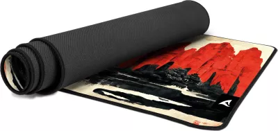 Tastierë mekanike SHARKOON SKILLER SGK50 S3 Design Bundle D3, mauspad i madh, kuqe/zezë
