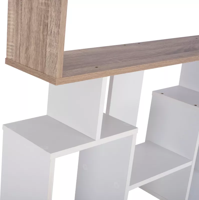 Raft librash Chandler FH8769.01, 90x19.5x130, bardhë