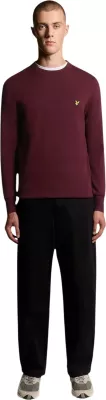 Xhemper për meshkuj Lyle & Scott 263MLSKN2110VC, bordo [Madhësia: XXL]