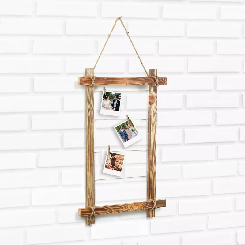 Varëse druri për foto, Aberto Design, ngjyrë natyrale