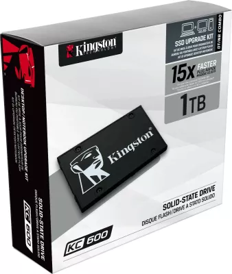 SSD Kingston KC600 1.02 TB, 2.5", 550 MB/s